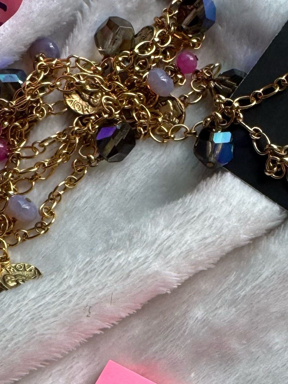 Gemstoned beaded necklace - Picture 7 of 7